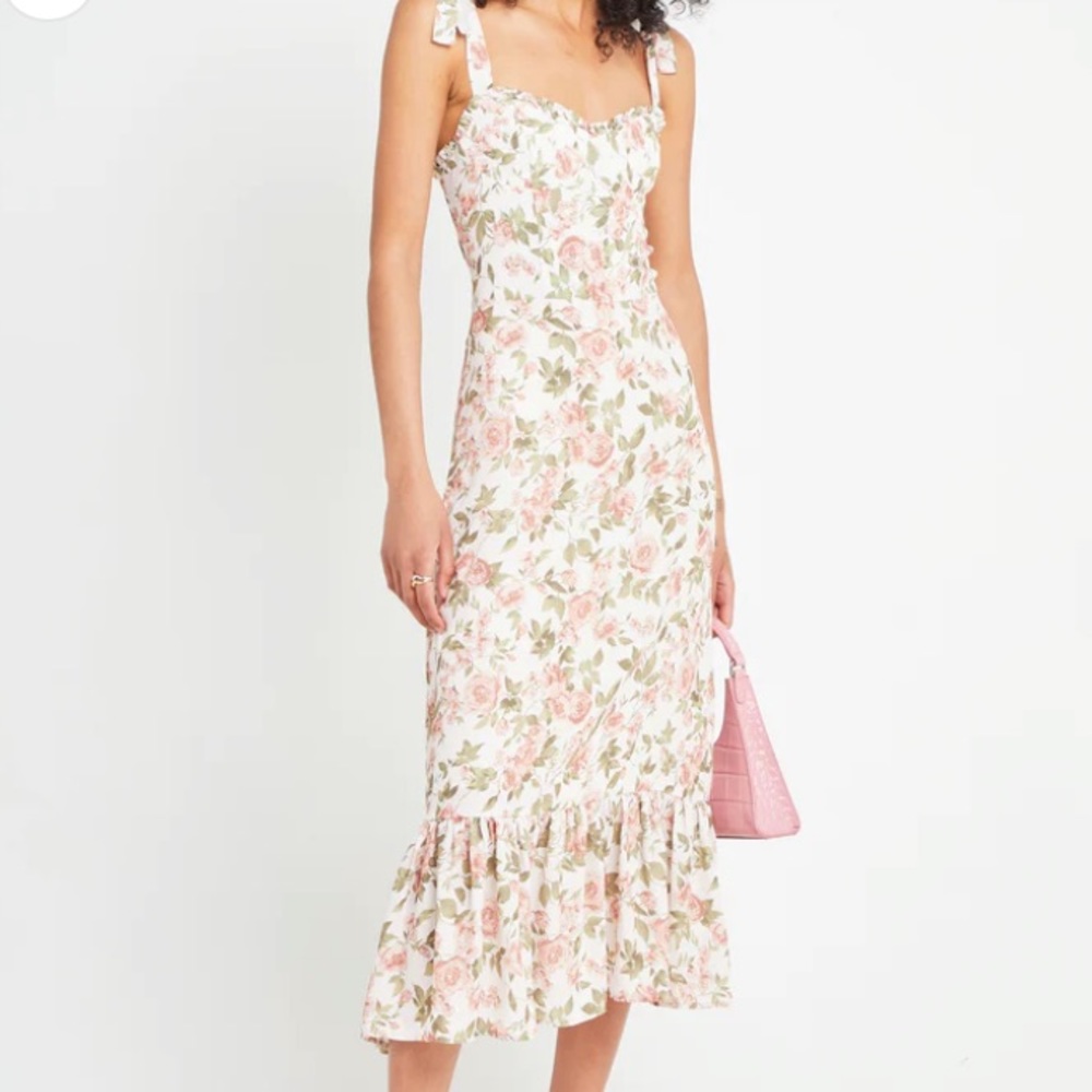 Opt Toile De Jouy Sweetheard Dress